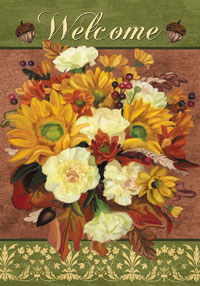 View Autumn's Glory Flag 28"x40" - 0738CD