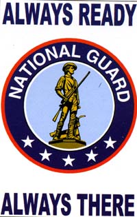 View National Guard AppliqueGarden Flag 13.5"x18" - 58047TG