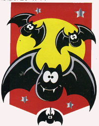 View Bats Applique Garden Flag 13.5"x18" - 62040TG