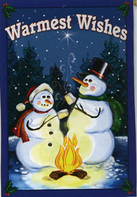 View Warmest Wishes Flag 29"x43" - 13708EG