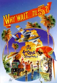 View Why Wait Till 5? Silk Reflections Flag 29"x43" - 13897EG