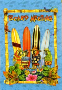 View Board Meeting Silk Reflections Flag 29"x43" - 13898EG