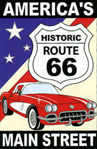 View Historic Route 66 Flag 28"x44" - 15043tg