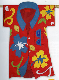 View Go Hawaiin Applique Flag 30"x44" - 15419EG