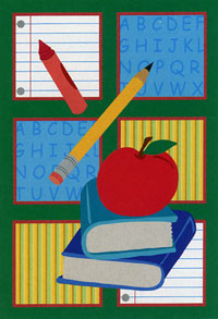 View Back to School Flag 12.5"x18" - 16475EG