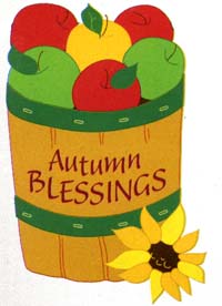 View Autumn Blessings Applique Garden Flag 12"x18" - 16642EG