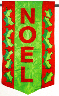 View Noel Garden Banner Flag 12"x18" - 16691EG