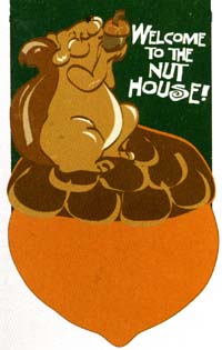 View Welcome to The Nut House Applique Garden Flag 12.5"x18" - 16699EG