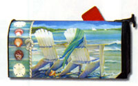 View Seaside Breeze Magnetic Mail Wrap - 2215MW