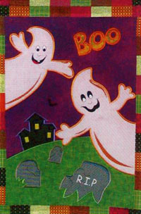 View Ghosts Garden Flag 12"x18" - 51104A
