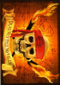 View Tell No Tales Flag 28"x40" - 52178A