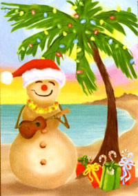 View Joey The Snowman Flag 28"x40" - 52203A