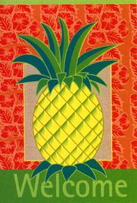 View Hawaiian Pineapple Flag 28"x40" - 52535A
