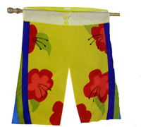 View Board Shorts Applique Flag 28"x40" - 52752A