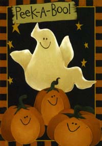 View Dancing Ghost Flag 28"x40" - 52846A