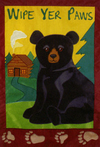 View Wipe Yer Paws Flag 28"x40" - 52853A