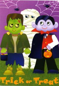 View Trick or Treat Flag 28"x40" - 52856A