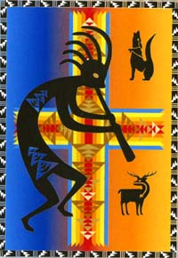 View Kokopelli Flag 28"x40" - 52859A
