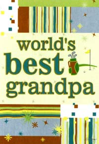 View World's Best Grandpa Flag 28"x40" - 52864A