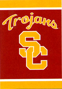 View University of Southern California Screen Print Flag 28"x40" - 54197