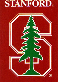View Stanford University Screen Print Flag 28"x40" - 54199