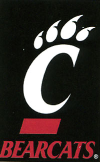 View University of Cincinnati Screen Print Flag 28"x40" - 54213