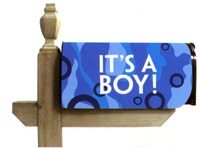 View It's A Boy Magnetic Mailbox Cover 18"x24" - 56040EG