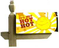 View Sunshine Magnetic Mailbox Cover 18"x24" - 56046EG
