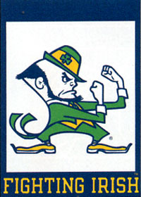 View University of Notre Dame 28"x40" - 59900