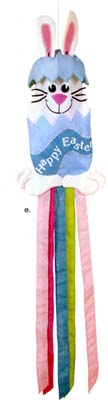 View Bunny Hatch Windsock 14"x50" - 60001