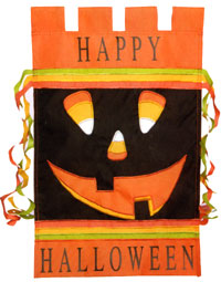 View Party Jack Applique Flag 28"x44" - 71077