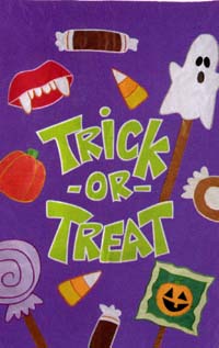View Trick or Treat Applique Flag 28"x44" - 71448