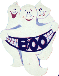 View Boo Buddies Applique Sculpted Garden Flag 13"x18" - 72804