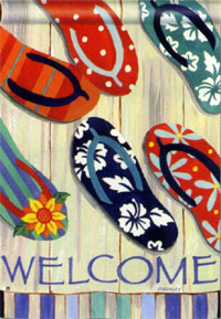 View Boardwalk Flag 28"x40" - 92654MW