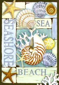 View By The Sea Flag 28"X40" - 92657MW