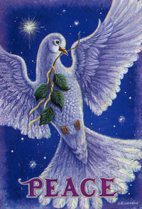 View Peace Dove Flag 28"x40" - 9339CD