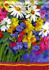View Meadow Flowers Flag 28"x40" - 93916MW