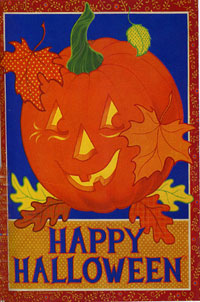Happy Halloween Flag 28x40