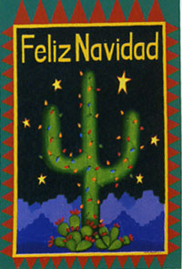 View Feliz Navidad Flag 28"x40" - 9514CD