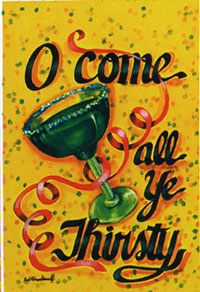 View O Come All Ye Thirsty Flag 28"x40" - 9541CD