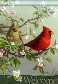View Spring Pair Flag 28"x40" - 95735MW