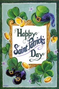 View St. Pat's Day Greeting Garden Flag 12.5"x18" - 9585MCD