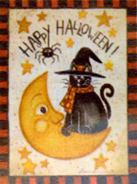 Happy Halloween Flag 28X40