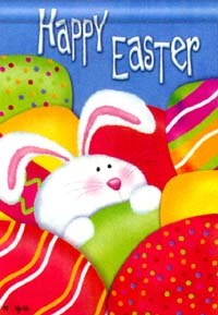 View Where's the Bunny? Garden Flag 12.5"x18" - 38756MW