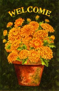 View Welcome Mums Garden Flag 12.5"x18" - 9903MCD
