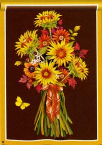 View Sunflower Bouquet Garden Flag 12.5"x18" - 39209MW