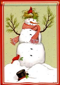 View Snowy Day Garden Flag 12.5"x18" - 39210MW