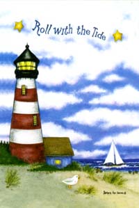 View Roll with the Tide Flag 28"x40" - FC113CF