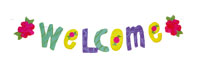 View Welcome String-a-long 10 feet long - T3051S