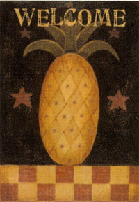 View Americana Pineapple Flag 28"x40" - T6107